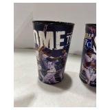 KC Royals plastic souvenir cups