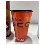 Broncos plastic souvenir cups, Cardinals cup and more