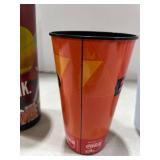 Broncos plastic souvenir cups, Cardinals cup and more