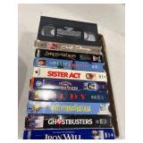 Sister Act, Dirty Dancing and other VHS tapes