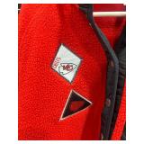 KC Chiefs fleece jacket size 2x