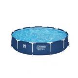 Coleman Steel Pro 12 ft. x 33 in. Round Metal Frame Above Ground Pool Set