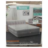 Bestway Headboard Tritech Airbed Queen 18" with Built-in AC Pump