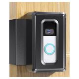 DG-Direct Anti-Theft Doorbell Mount,Video Doorbell Door Mount for Home Apartment Office Room Renters, Fit for Most Kind Brand of Video Doorbell (Black)