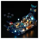 VONADO Led Light Kit Compatible with Lego Minecraft The Deep Dark Battle 21246 (No Model), Building Lighting Kit Compatible with Lego The Deep Dark Battle, Creative DIY Light Kit (Only Light)