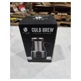 Bean Envy Cold Brew Coffee Maker - 32 oz Glass Iced Tea & Coffee Cold Brew Maker and Pitcher w/Silicone Cap & Base