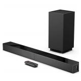 2.1 Sound Bar with Subwoofer, Soundbar for TV, Surround Sound System with Bluetooth/HDMI ARC/Optical/AUX/USB, 31 Inch