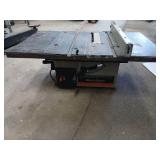 Craftsman portable 10" table saw. Table saw is in good shape and works.