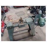 Horizontal metal band saw. Saw works good.