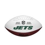 WILSON NFL Live Signature Autograph Football - Official Size, New York Jets