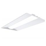 Lithonia Lighting STAKS 2X4 ALO6 SWW7 LL Stack LED Troffer Downlight with 3000 to 5000 Adjustable Lumens and 3500 to 5000K Switchable CCT, 2 Feet by 4 Feet, White