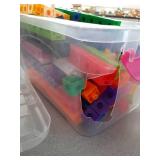 Jenaai Pcs Math Linking Cubes with Storage Box, Plastic Counting Blocks, Colorful Math Cubes, Manipulative Connecting Snap Blocks for Early Math Construction Kindergarten Educational Toy (Pink)