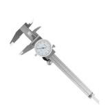 Dial Caliper- Stainless Steel and Shock Proof Tool With Plastic Carry Case, 0- 6 Inch Measuring Range For Accurate Measurements by Stalwart