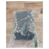 Tessco 6 Inch Floral Water Tubes Green Floral Tubes Plastic Flower Tubes Supplies for Fresh Flowers with Rubber Cap for Flower Stem Arrangements Florist Supplies