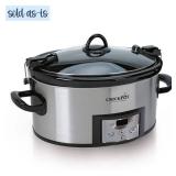 Crock-Pot 6 Quart Programmable Cook & Carry Slow Cooker with Digital Timer