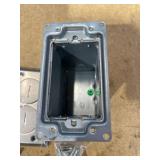 Raco 18.5-cu in 1-Gang Metal Floor Floor Electrical Box