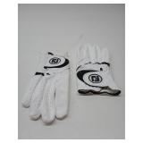 FootJoy WeatherSof Golf Glove - Two Pack 9012038 - Right Hand Glove Small White