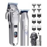 Jack & Rose Clippers and Trimmers Set, Cordless Hair Clippers for Men, Barber Clippers Set