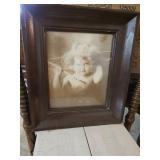 13 x 15 framed print of Cherub