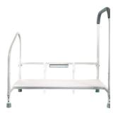 Retails $250! Step2Bed Bed Rails For Elderly with Adjustable Height Bed Step Stool & LED Light for Fall Prevention - Portable Medical Step Stool comes with Handicap Grab Bars making it easy to get in 