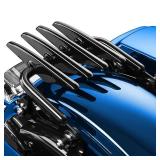 PBYMT Stealth Luggage Rack Compatible for Harley Touring, Detachable Luggage Rack Compatible with Harley Davidson Street Glide Road Glide Road King Electra Glide Ultra Limited 2009-2024 (Black) - Reta