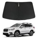 Windshield Sun Shade for 2019 2024 Subaru Ascent Accessories, Foldable Window Sunshade Sun Visor Protector, Front Windshield Sunshade Sun Shield Blocks UV Rays Heat