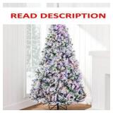 $220 7.5ft Pre-Lit Christmas Pine Tree w/ Lights