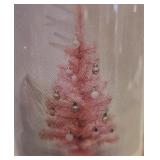 2 Decorate Your Own 15" Trees with Bulbs, Pink