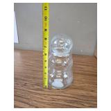 Glass Snowman 9" Treat Jar