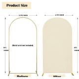 6FT Wedding Arch Cover Spandex Stretchy