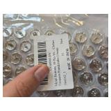 Silver Vintage Sewing Buttons (15mm), 50 Pcs