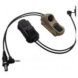 UNAXON Dual Remote Flashlight Switch, Tan