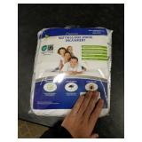 Split Queen Mattress/Box Spring Encasement 30" x 80" (2PCs) - Waterproof Zippered Protector Premium Quality Hypoallergenic Bed Cover Protects Against Dust - Breathable Smooth Fabric