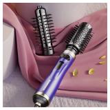 Beautimeter Hair Dryer Brush, Rotating Blow Dryer Brush with 2-Inch and 1.5-Inch Brushes, 3 in 1 Hot Air Styler and Rotating Brush, Hair Dryer Brush Blow Dryer Brush in One (Blue)