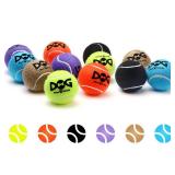 insum Squeaky Tennis Balls for Dogs Colorful Easy Catching Pet Dog Balls 12 Pack (2.0inch-6colors)