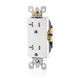 Leviton 131-T5825-00W T5825-W, 1 Pack, White