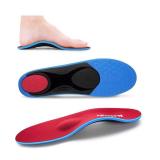 Orthotics Arch Support Metatarsalgia Insoles   Mortons Neuroma Inserts Relief Ball of Foot Pain   Orthopedic Insoles for Flat Feet   Shoe Inserts for Plantar Fasciitis (Red S)