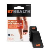 KT Health Blister Prevention Tape  30 Precut Strips for Blister Protection, Strong Adhesive, Dermatologist Tested, Ideal for Athletes and Active Lifestyles  Black