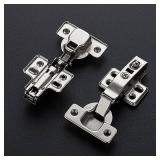 Ravinte 60 Pack 30 Pairs European Kitchen Cabinet Hinges Soft Close Full Overlay Cabinet Door Hinges Heavy Duty Frameless Adjustable Concealed Cabinet Cup Hinge