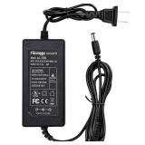 Facmogu DC 12V 3A Power Adapter, 100 240V AC to DC 12V 3A 36W Power Suppy with Barrel Connector 5.5x2.5mm & 5.5x2.1mm, 12 Volt 3 Amp Desktop Adpater 12V 3A Switching Transformer AC/DC Power Converter