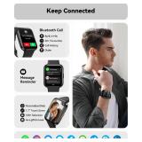 ENOMIR Smart Watch for Men Women(Answer/Make Call), Alexa Built-in,Fitness with Heart Rate SpO2 Sleep Monitor 100 Sports 5ATM Waterproof Activity Trackers and Smartwatches iOS&Android Phones