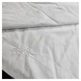 4 Pack Commercial Duty Hotel Linen Pillow Case Covers - White MAY HAVE STAINS