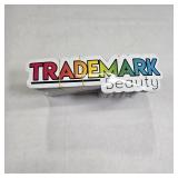 100 Pack Glossy Vinyl 12in Trade Mark Beauty Rainbow Logo Stickers