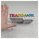 100 Pack Glossy Vinyl 8in Trade Mark Beauty Rainbow Logo Stickers