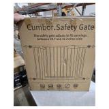 Cumbor 29.7-46" Baby Gate for Stairs, Mom