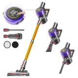 Cordless Vacuum Cleaner, 45Kpa/550W Vacuum Cleaners for Home with Touch Display,Up to 50 Mins Runtime,1.5L Dust Cup, Anti-Tangle Brush,Lightweight Cordless Stick Vacuum for Hard Floor,Carpet,Pet Hair 