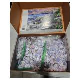 Pintoo Jigsaw Puzzles 4800 Piece for Adults - Dominic Davison - Sea House Beautiful Plastic Puzzle for Home Decor Zero Dust Easy Storage [H3071] - Retail: $94.99