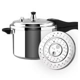 MagefesaÂ® Avant Pressure Cooker, 6.2 Quart, made of very resistant aluminum, compatible with gas, electric, ceramic stoves, pressure canner, canning cooker pot, stove top instant fast cooking