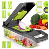 Mnixy The Chopper 12 in 1 Multifunctional Vegetable Chopper