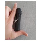 Flashlight, 365nm 1W Light Battery Powered Energy Saving Mini Portable Flashlight with Black Mirror for Cat Moss Identification